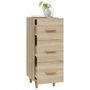 Voir la diapositive 4 : VIDAXL Buffet Chene sonoma 34,5x34x90 cm Bois d'ingenierie