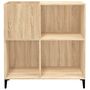 Voir la diapositive 5 : VIDAXL Armoire a disques chene sonoma 84,5x38x89 cm bois d'ingenierie