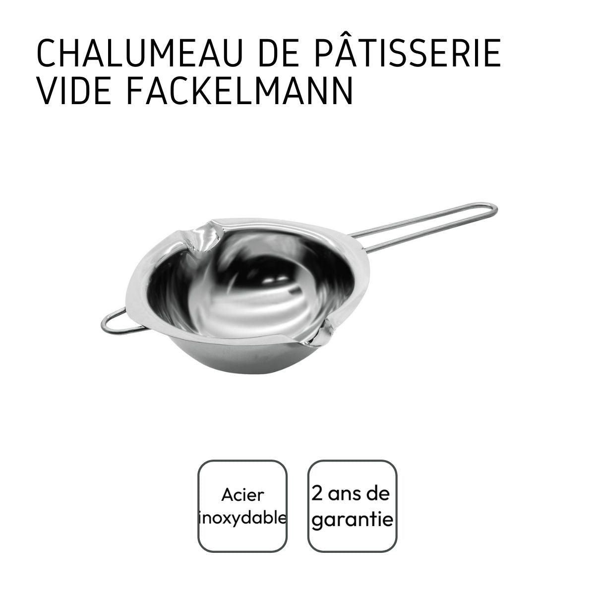 ZENKER Ensemble de 2 Services à bain marie 26 cm pour chocolat Zenker