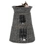 Voir la diapositive 1 : VIDAXL Jeu de panier pour chats 3 pcs avec coussins Gris 47x34x60 cm