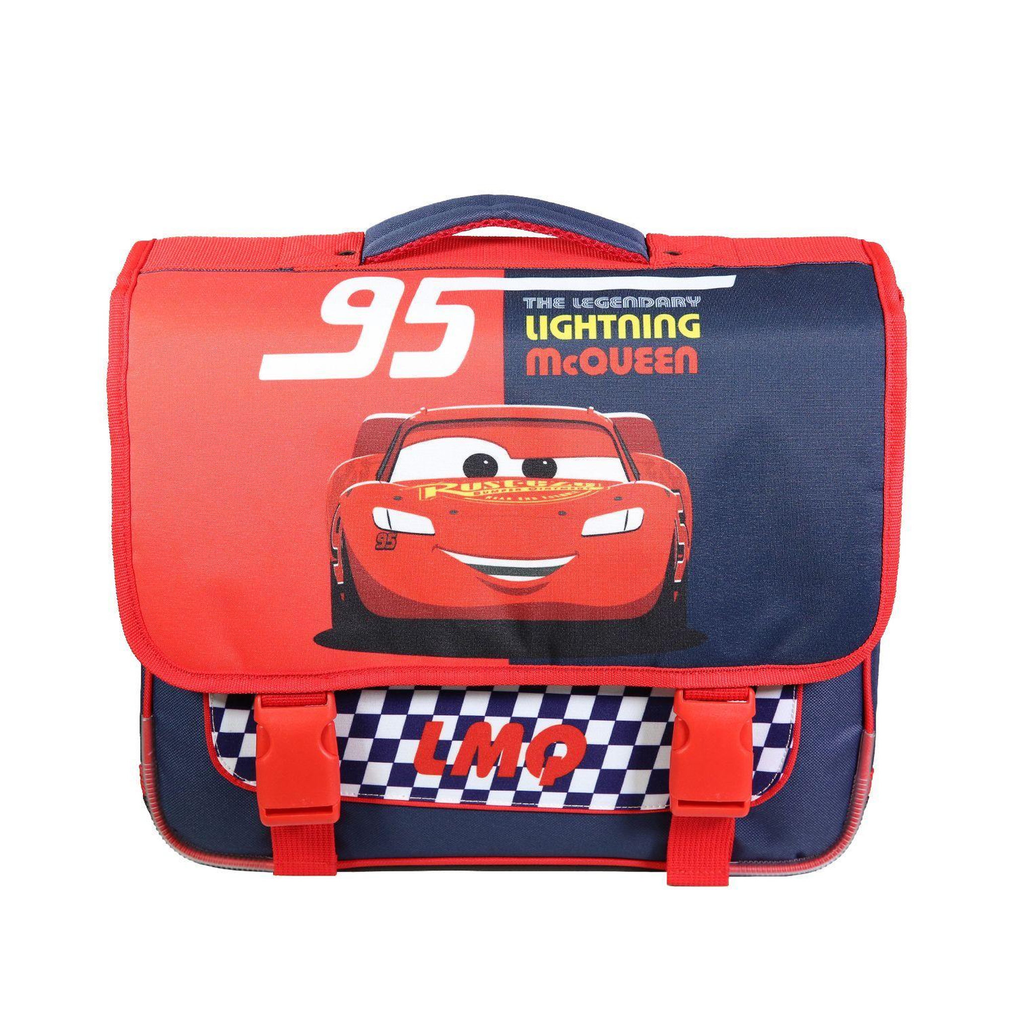 Bagtrotter BAGTROTTER Cartable 38 cm Disney Cars Rouge et bleu