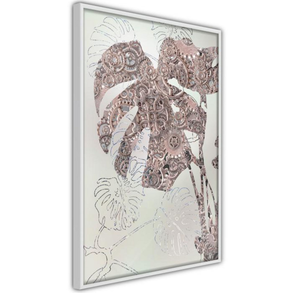 Paris Prix Affiche Murale Encadrée  Ornamented Monstera