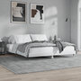 Voir la diapositive 1 : VIDAXL Cadre de lit sans matelas blanc brillant 140x200 cm