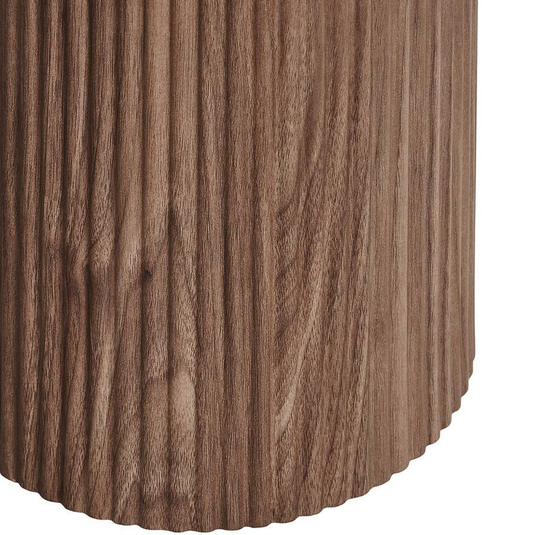 Voir la diapositive 4 : BEST MOBILIER Lysa - console plateau effet marbre et pieds effets bois - 78 cm