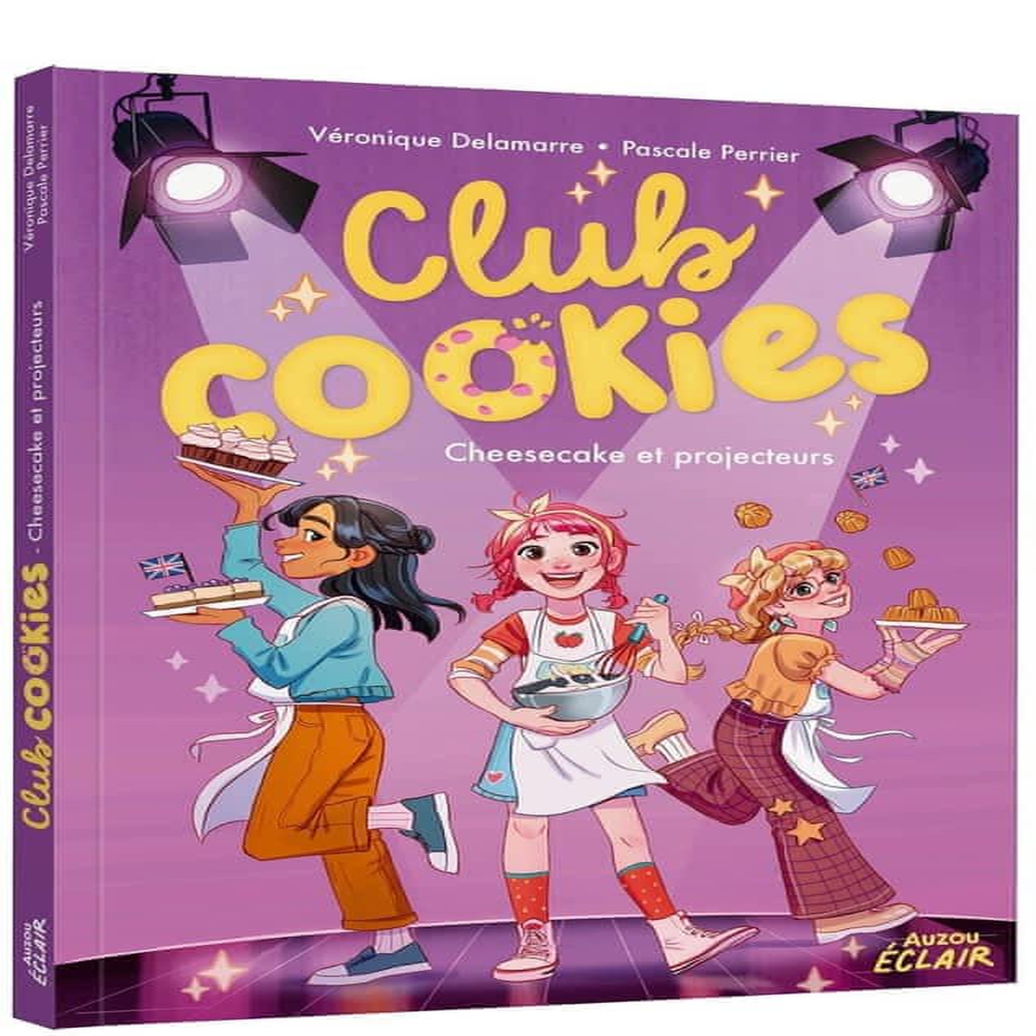 CLUB COOKIES : CHEESECAKE ET PROJECTEURS, Delamarre Véronique