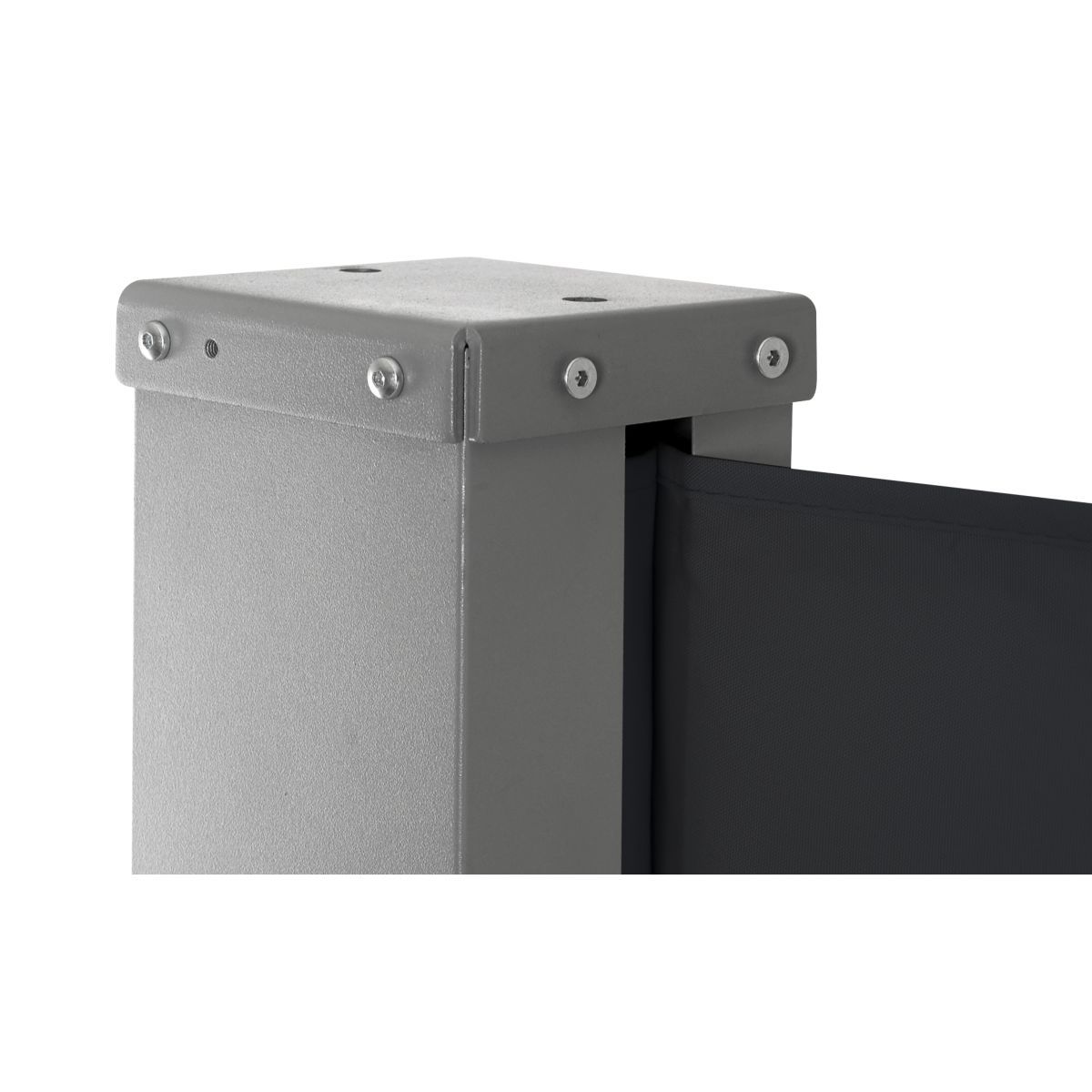 Inkazen Paravent rétractable 1,4 x 2,5 m anthracite