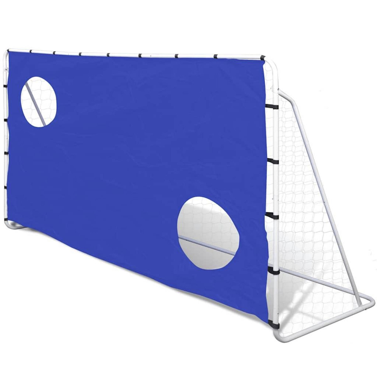 VIDAXL But de Football avec Cibles 240x92x150 cm acier haute qualite