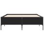 Voir la diapositive 4 : VIDAXL Cadre de lit sans matelas noir 140x200 cm