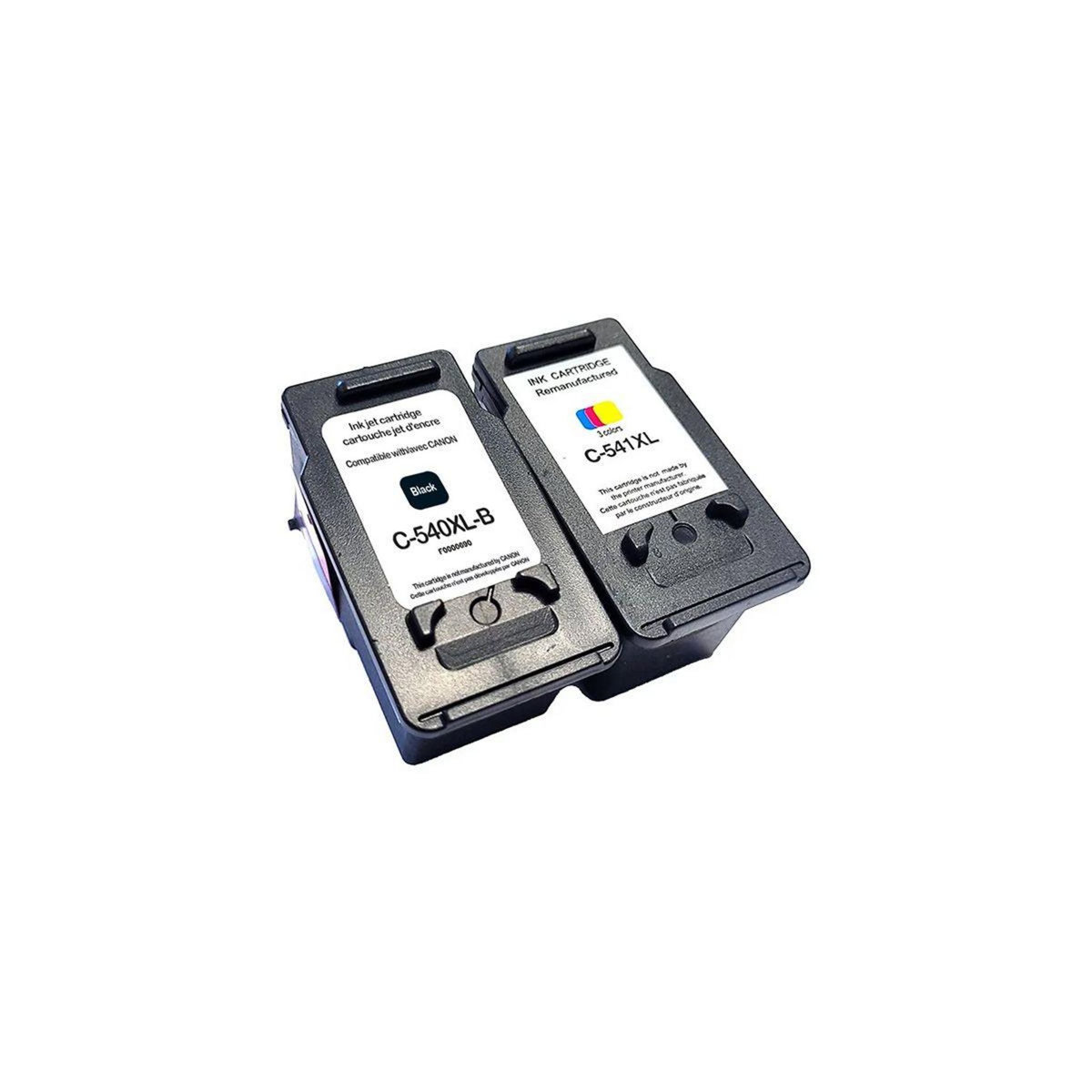 ESSENTIEL B Cartouche d'encre Pack Compatible C540/C541 XL (Noir + 3 Couleurs Haute Capacité)