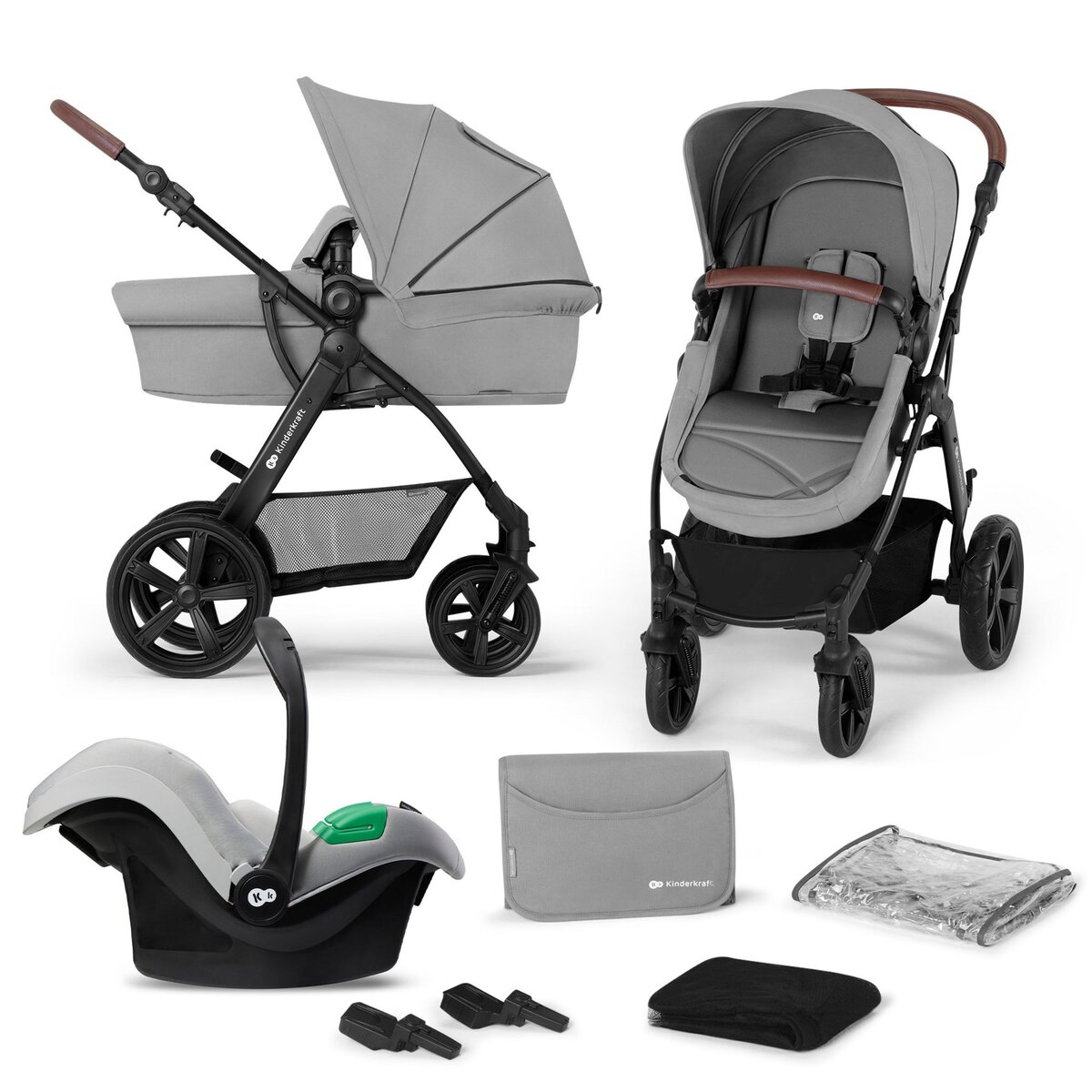 Kinderkraft TRIO CONVERTIBLE A-TOUR poussette pour bébé