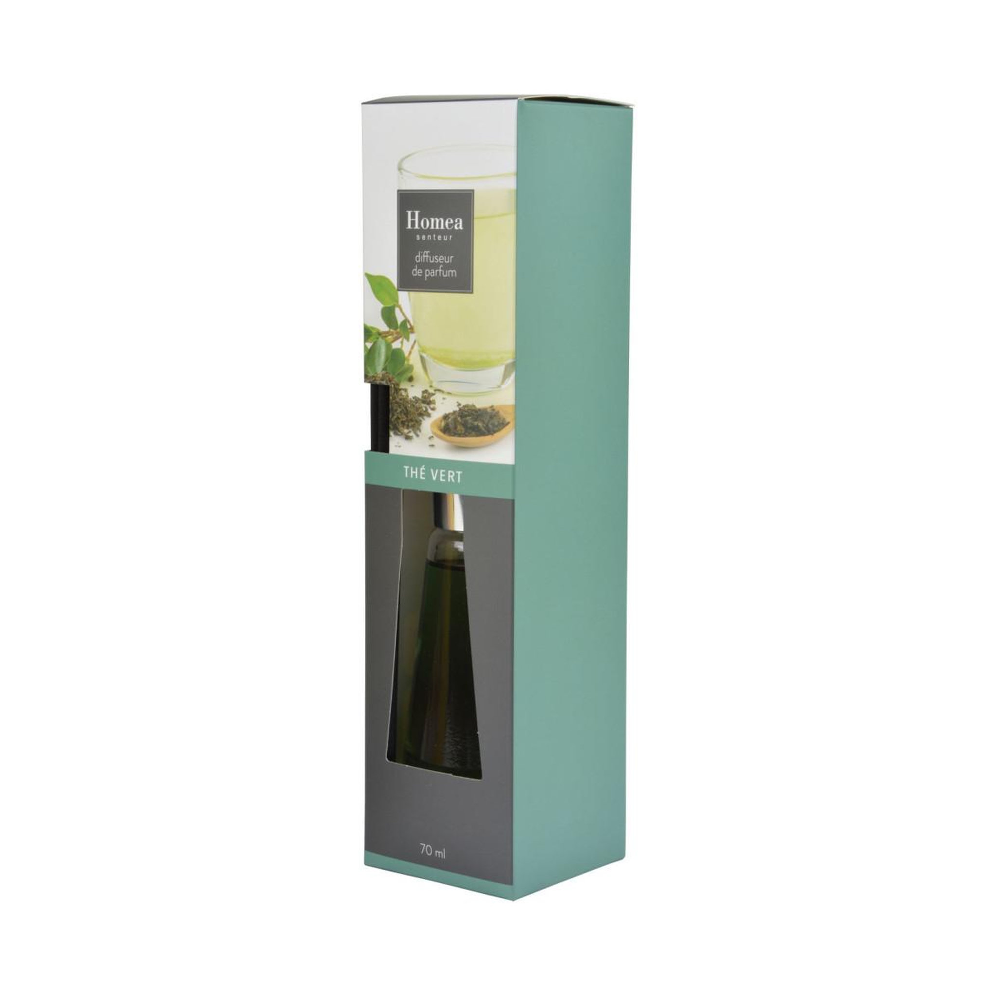 Voir la diapositive 3 : HOMEA Diffuseur de Parfum  Essentiel II  70ml Thé Vert