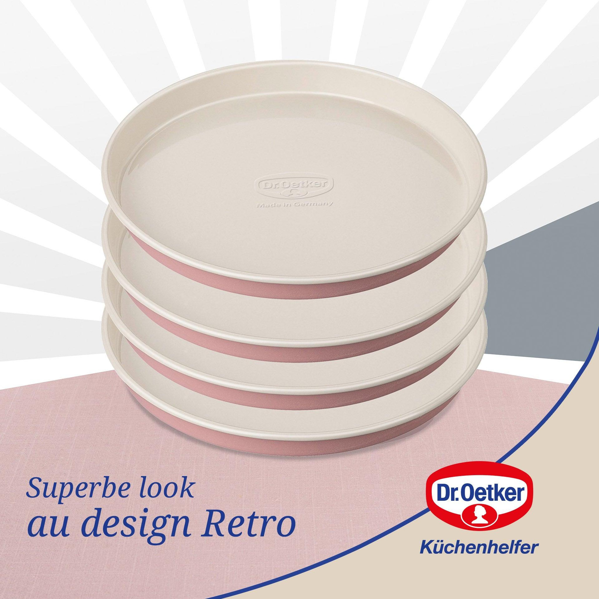 Voir la diapositive 6 : DR.OETKER Set 4 moules pour gâteaux à étages 17 cm dr. Oetker rétro