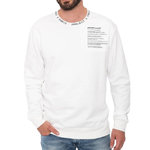 Project X Sweat  Homme Project X Paris 2120112. Coloris disponibles : Blanc