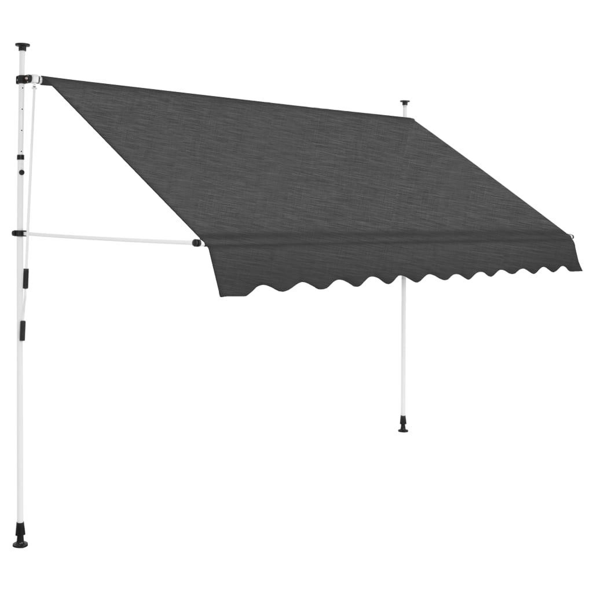 Voir la diapositive 1 : VIDAXL Auvent manuel retractable 250 cm Anthracite