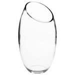 ATMOSPHERA Vase en Verre  Bombé  27cm Transparent