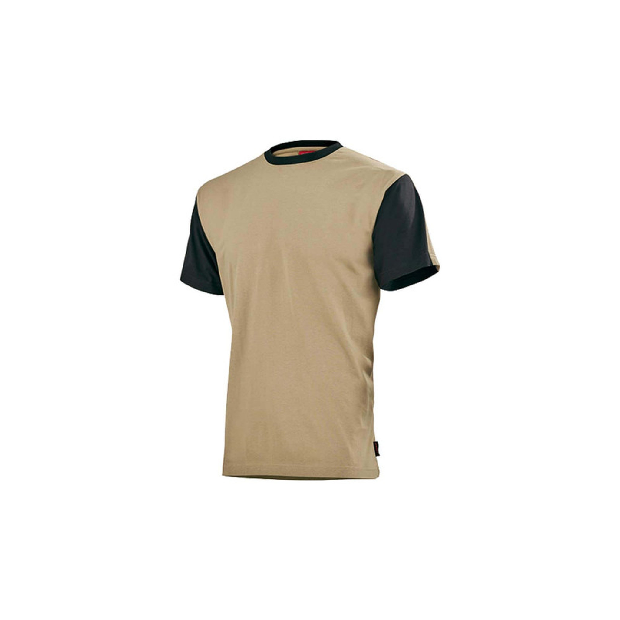 Voir la diapositive 1 :  T-shirt homme LAFONT - Beige-Noir - 2XL