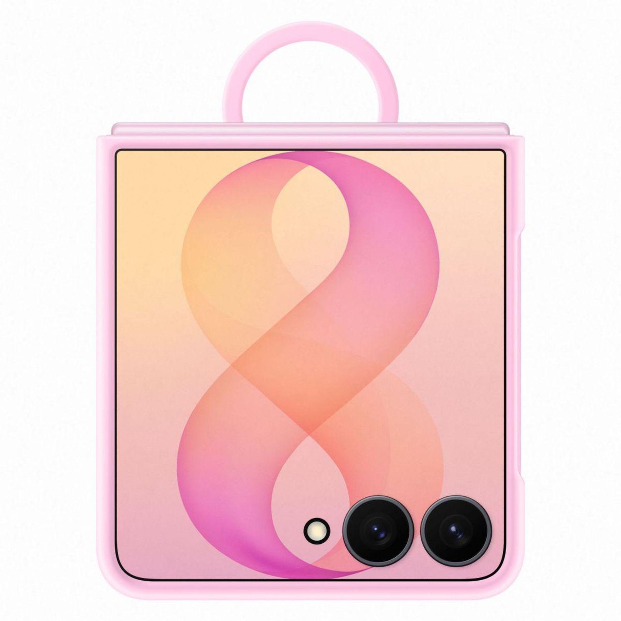 Voir la diapositive 3 : Samsung Coque flip 8 silicone anneau magnétique violet