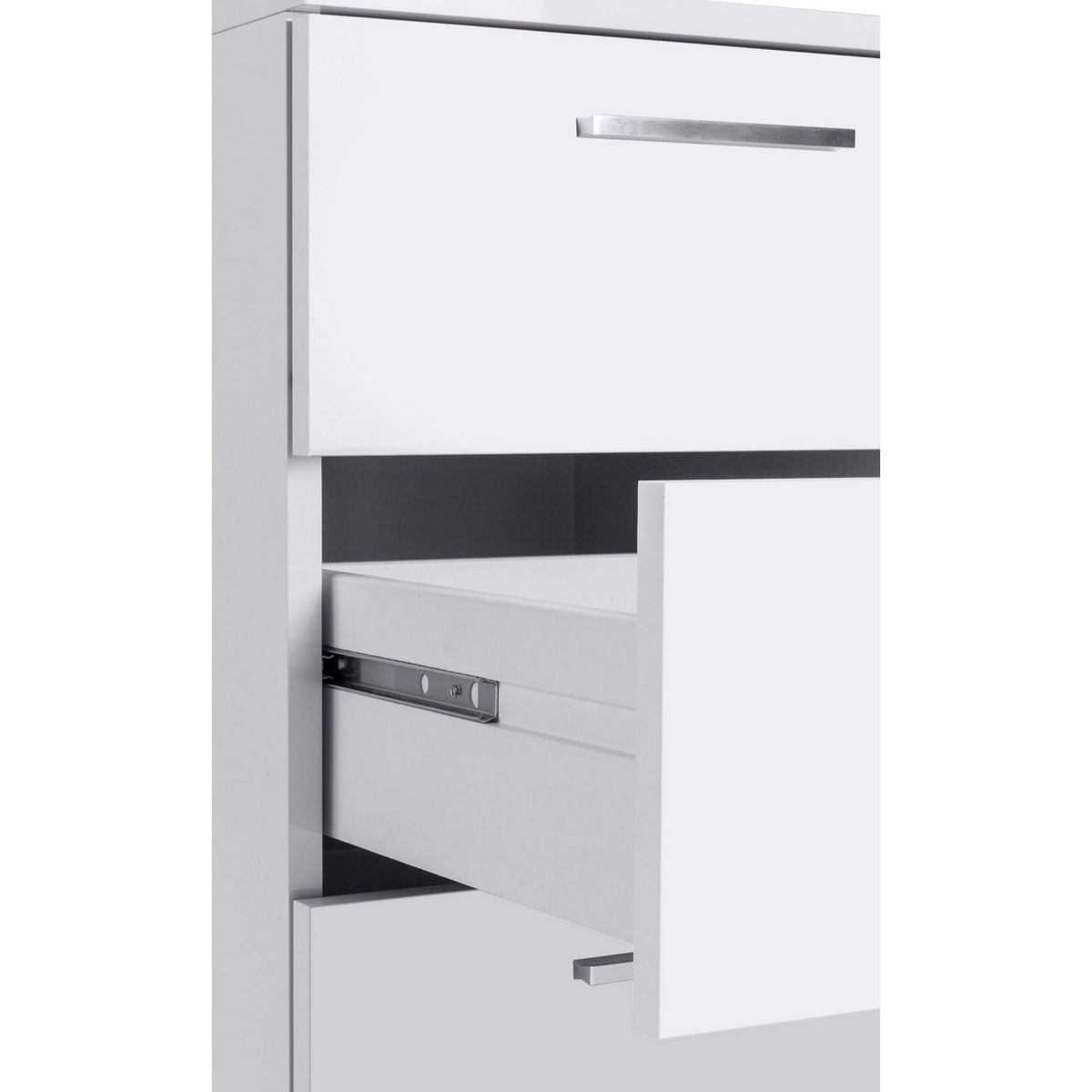 Bureau droit 3 tiroirs L160 cm VASTO