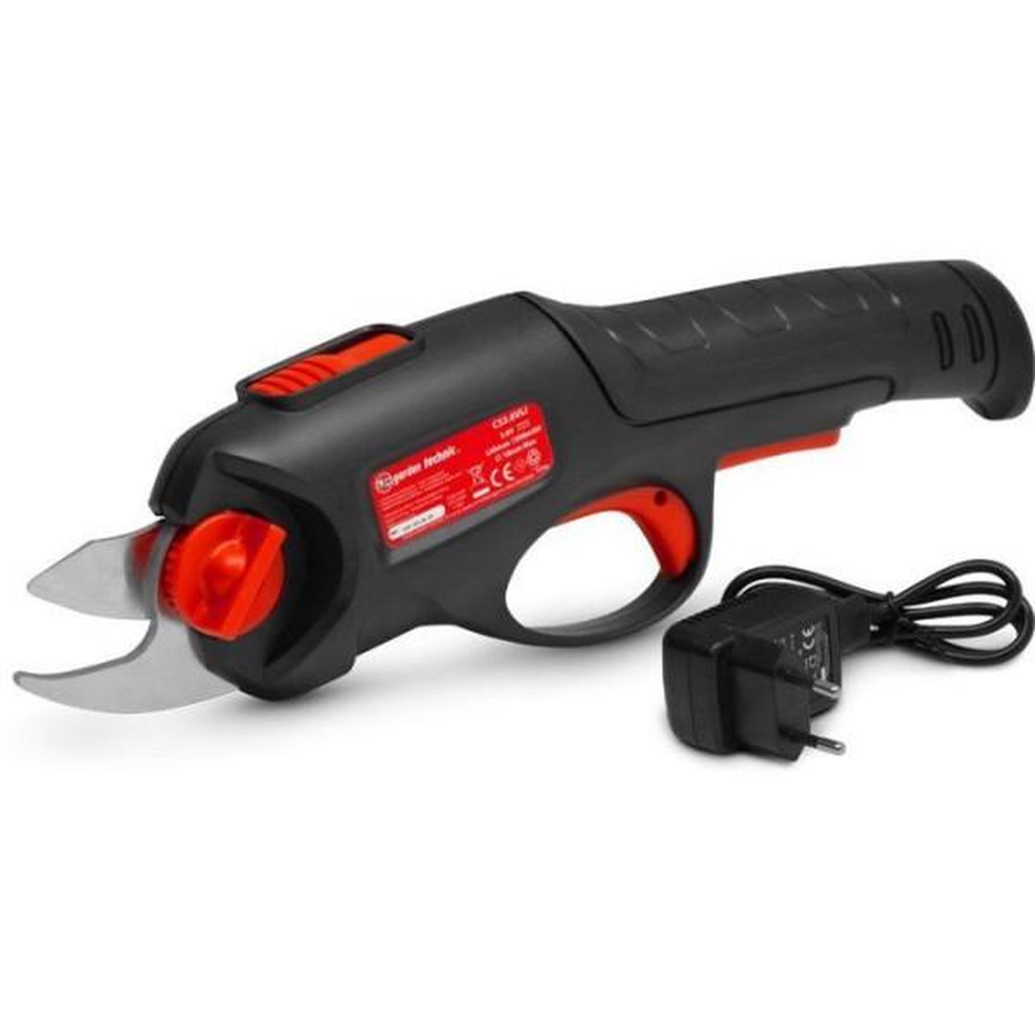 Elem Sécateur rechargeable - elem garden - cs3.6vli - 3.6 v - 1.5 ah - inclus une batterie intégrée + chargeur