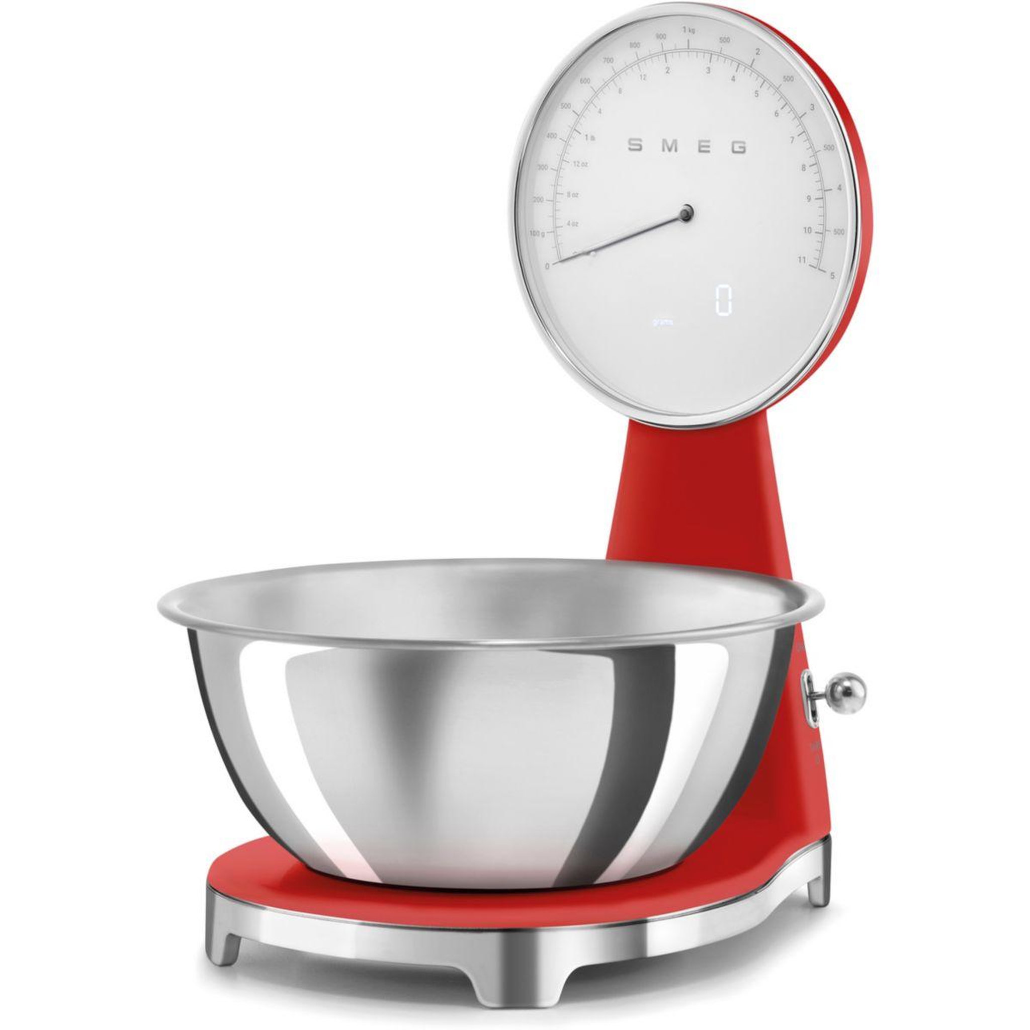 Voir la diapositive 5 : SMEG Balance de cuisine KSF01RDWW Rouge