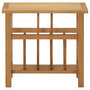 Voir la diapositive 2 : VIDAXL Table à revues 45x27x42 cm Bois de chêne solide