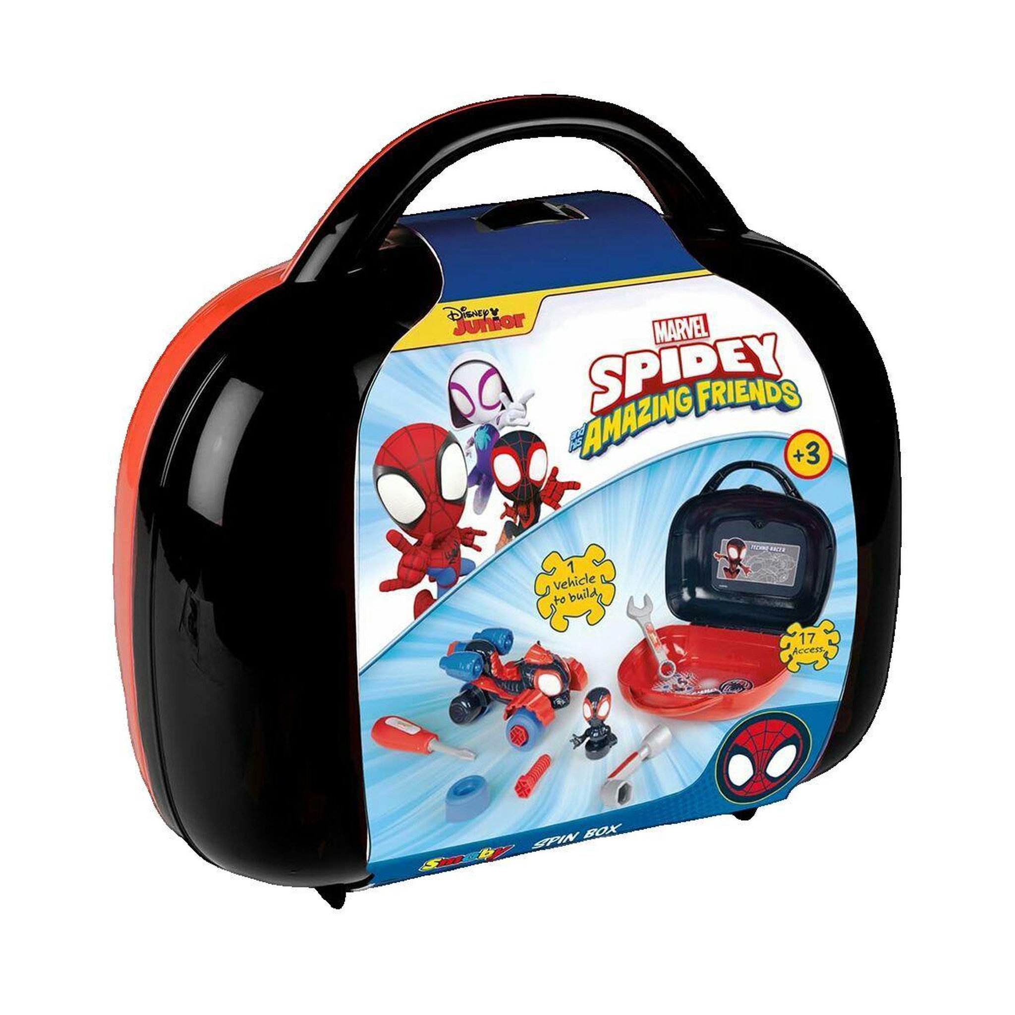 Voir la diapositive 2 : SMOBY SPIDEY SPIN BOX