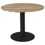 Voir la diapositive 2 : Paris Prix Table à Manger Ronde  Cirebon  140cm Naturel
