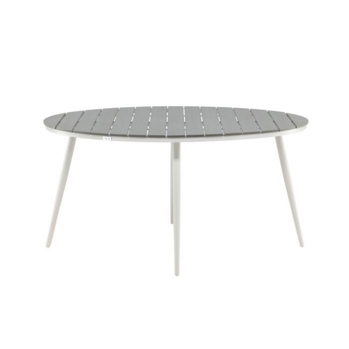 Paris Prix Table de Jardin Ronde  Break  150cm Gris