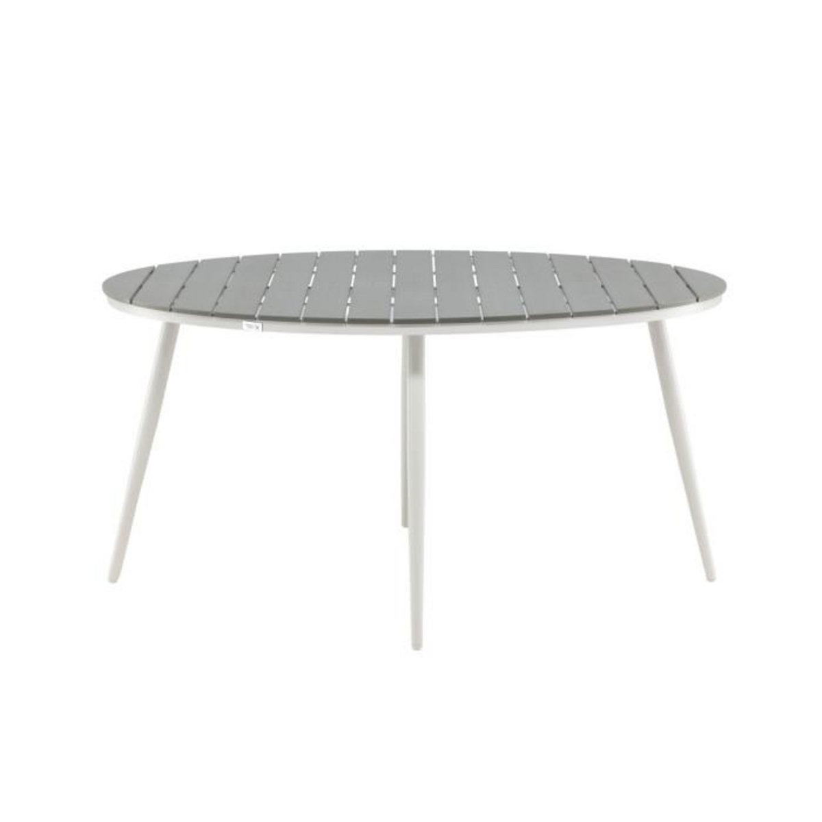 Paris Prix Table de Jardin Ronde  Break  150cm Gris