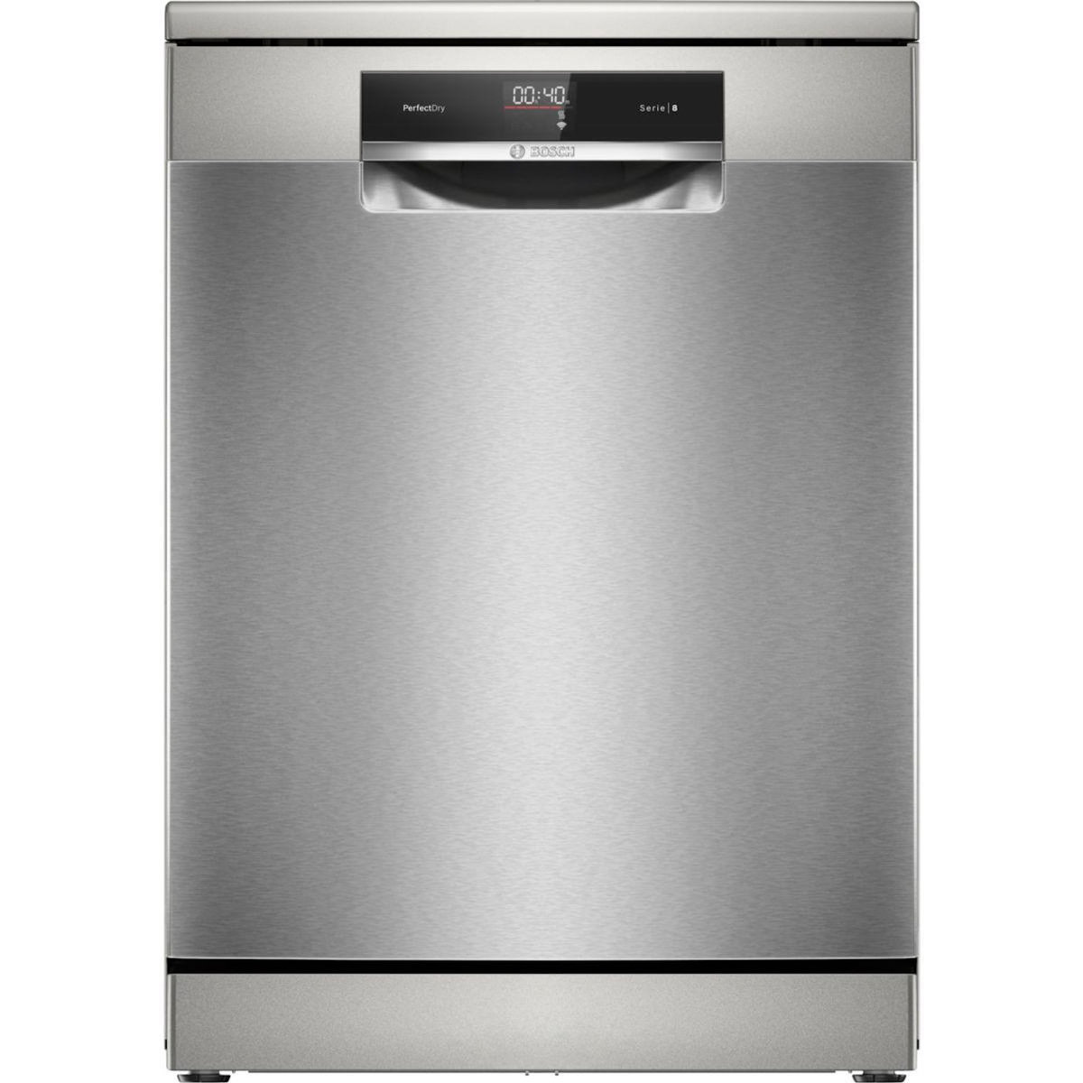 BOSCH Lave vaisselle 60 cm SMS8TCI01E, Série 8, Séchage Zeolith
