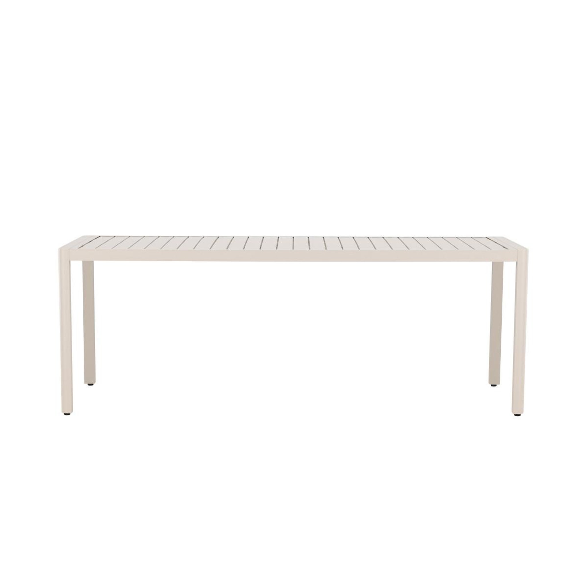 Voir la diapositive 2 : Paris Prix Table de jardin  giardini  200cm beige