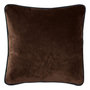Voir la diapositive 1 : Vent du sud Coussin velours de coton garni  Isilde  45 x 45 cm Vent du sud
