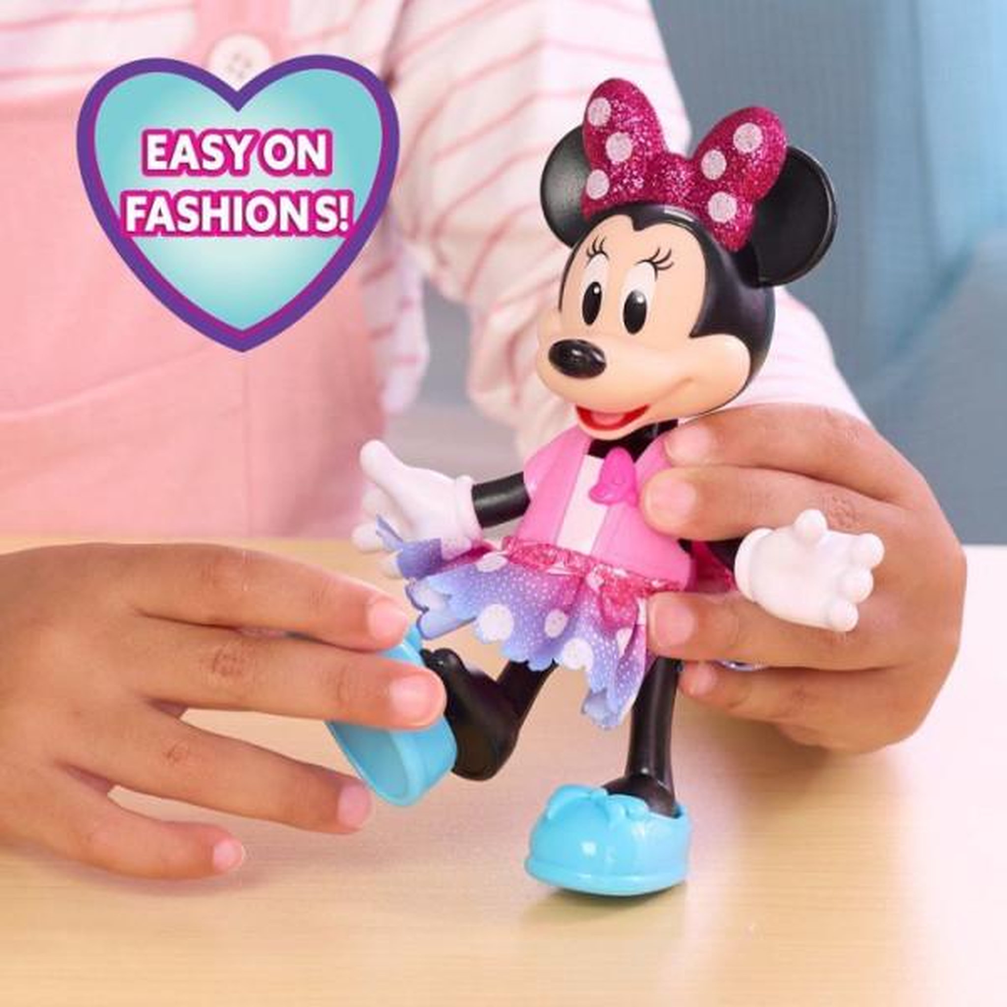 Voir la diapositive 4 : DISNEY Poupée mannequin - disney - minnie mouse fabulous fashion doll - 15 cm - 11 accessoires