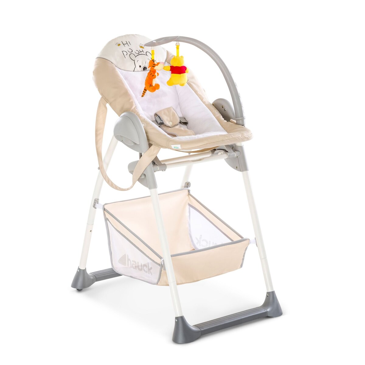 HAUCK Chaise haute Sit N Relax 2 en 1 - Winnie l'ourson