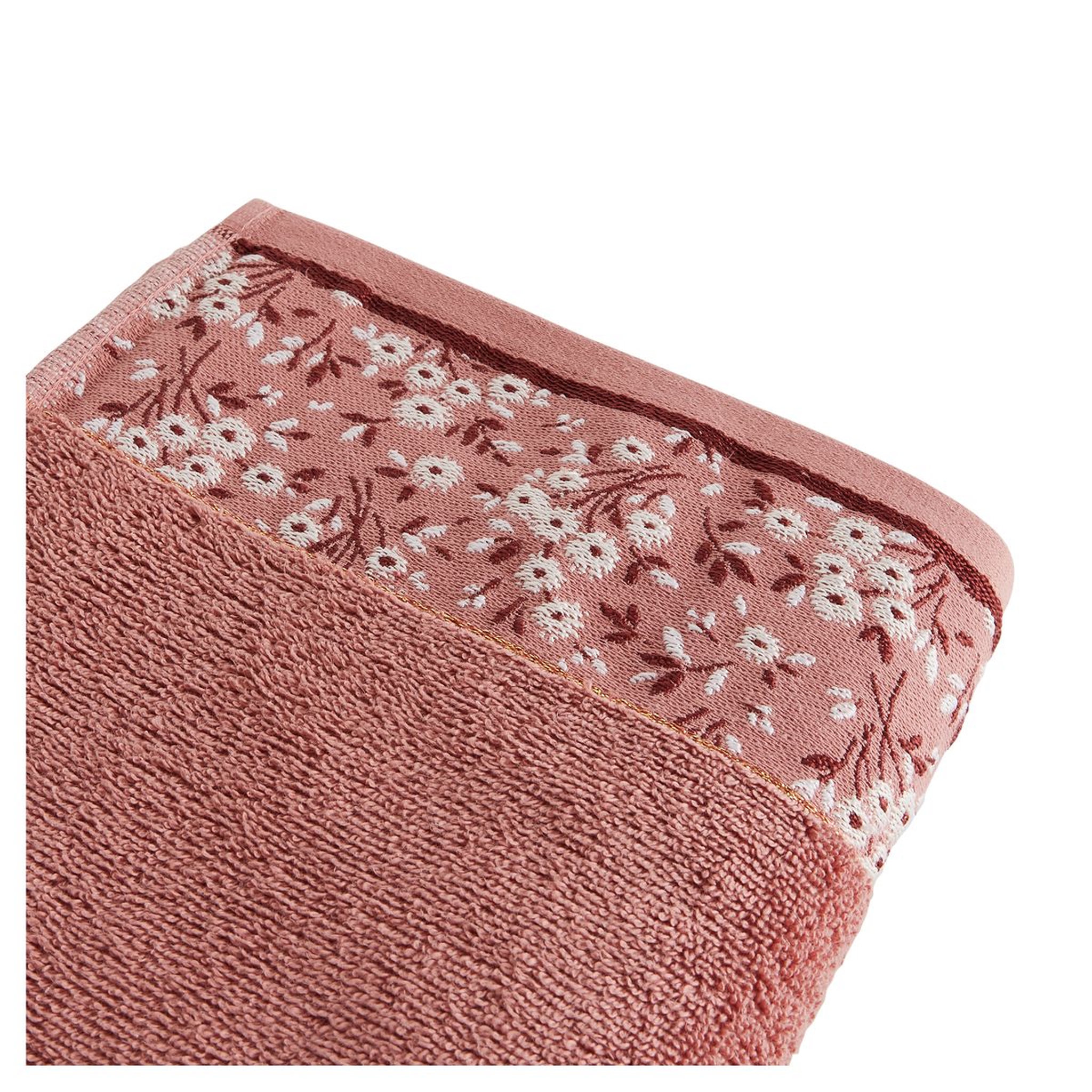 Voir la diapositive 2 : ACTUEL Maxi drap de bain fantaisie en coton 500 g/m²