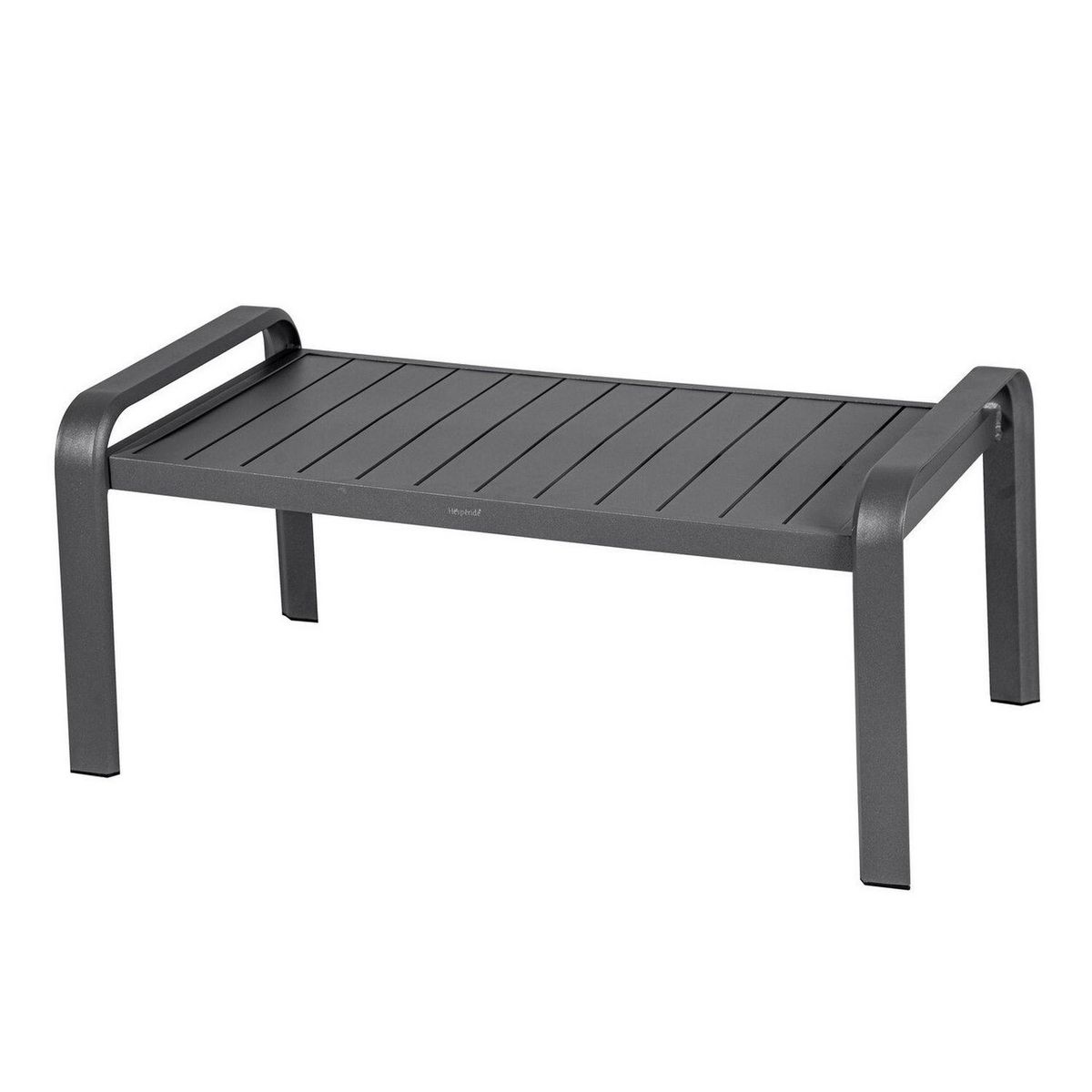 HESPERIDE Salon de jardin Elyn en aluminium et texaline