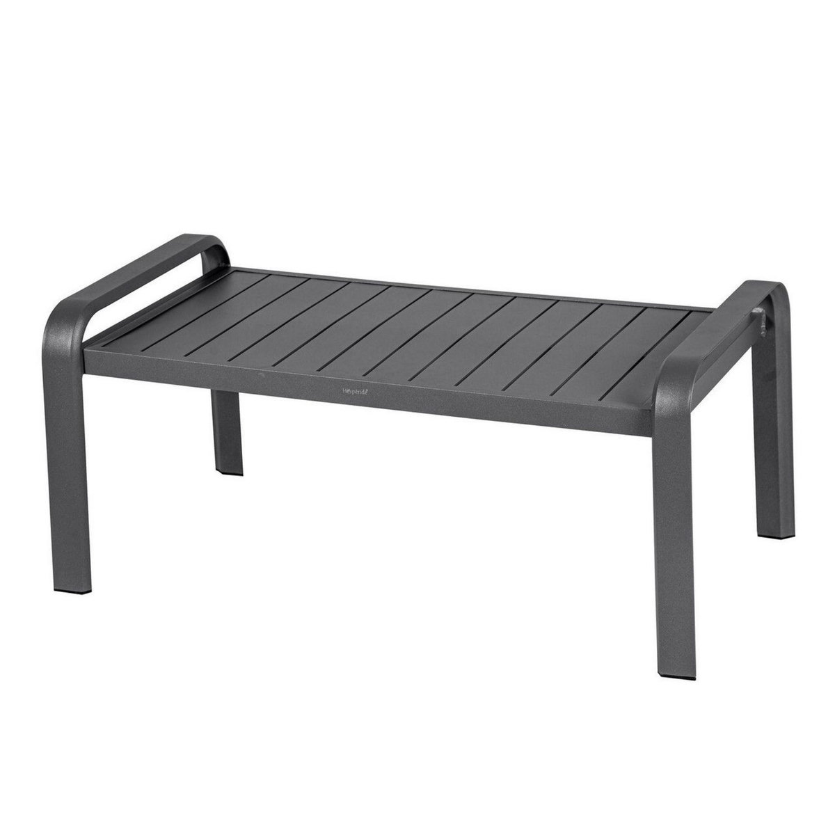 HESPERIDE Salon de jardin Elyn en aluminium et texaline