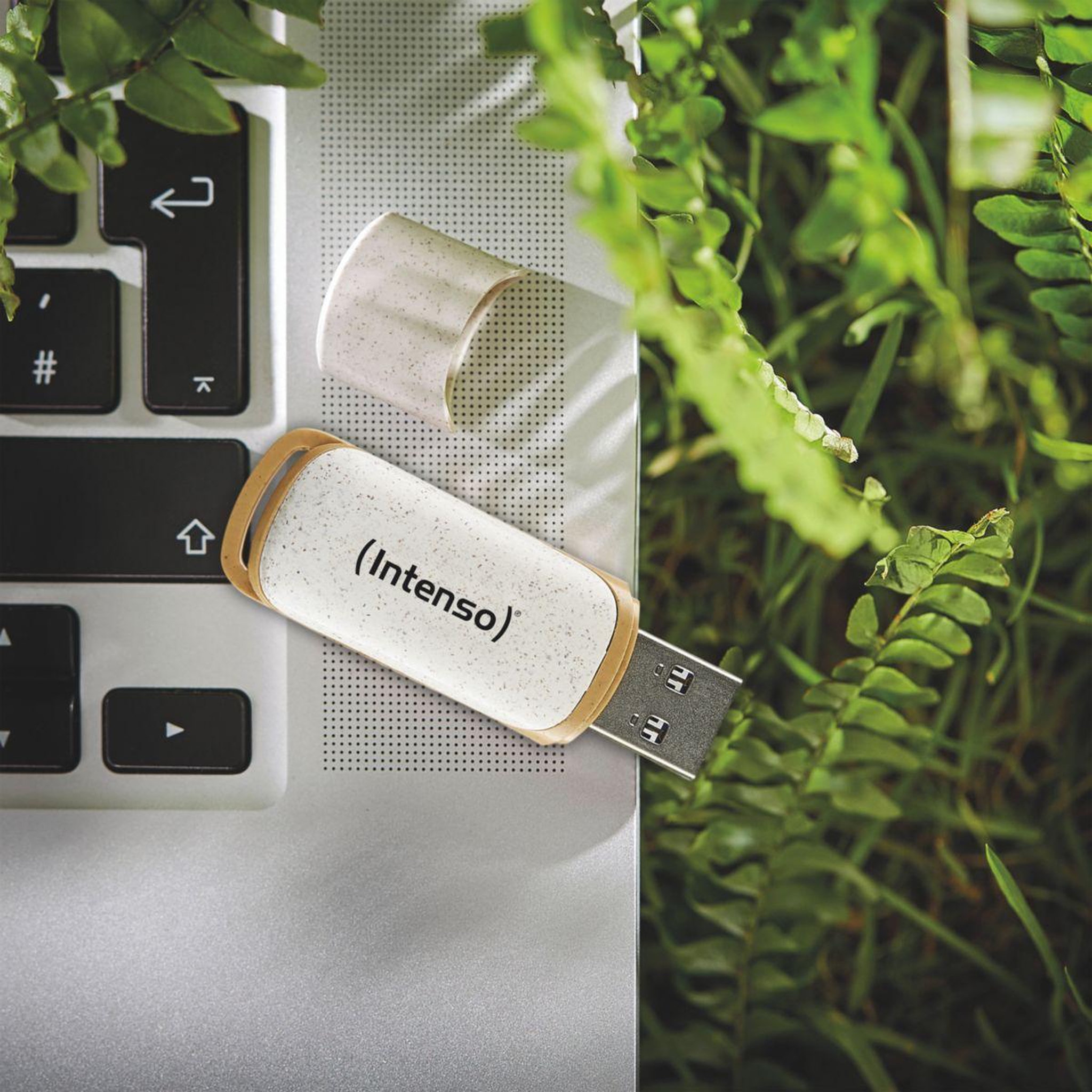 Voir la diapositive 3 : Intenso Clé USB 64go GREEN LINE Flash drive 3.2
