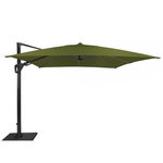 Proloisirs Parasol déporté Elios Sunbrella 3 x 3 m en Alu - green - inclinable et orientable