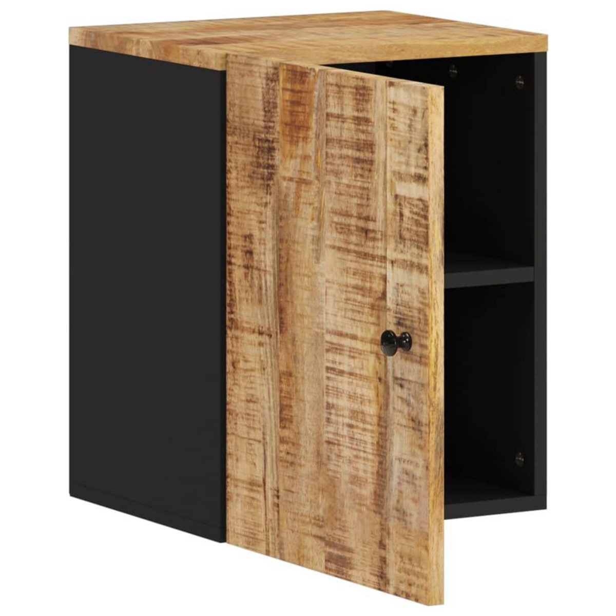 VIDAXL Armoire de salle de bain murale 38x33x48cm bois massif manguier
