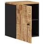 Voir la diapositive 3 : VIDAXL Armoire de salle de bain murale 38x33x48cm bois massif manguier