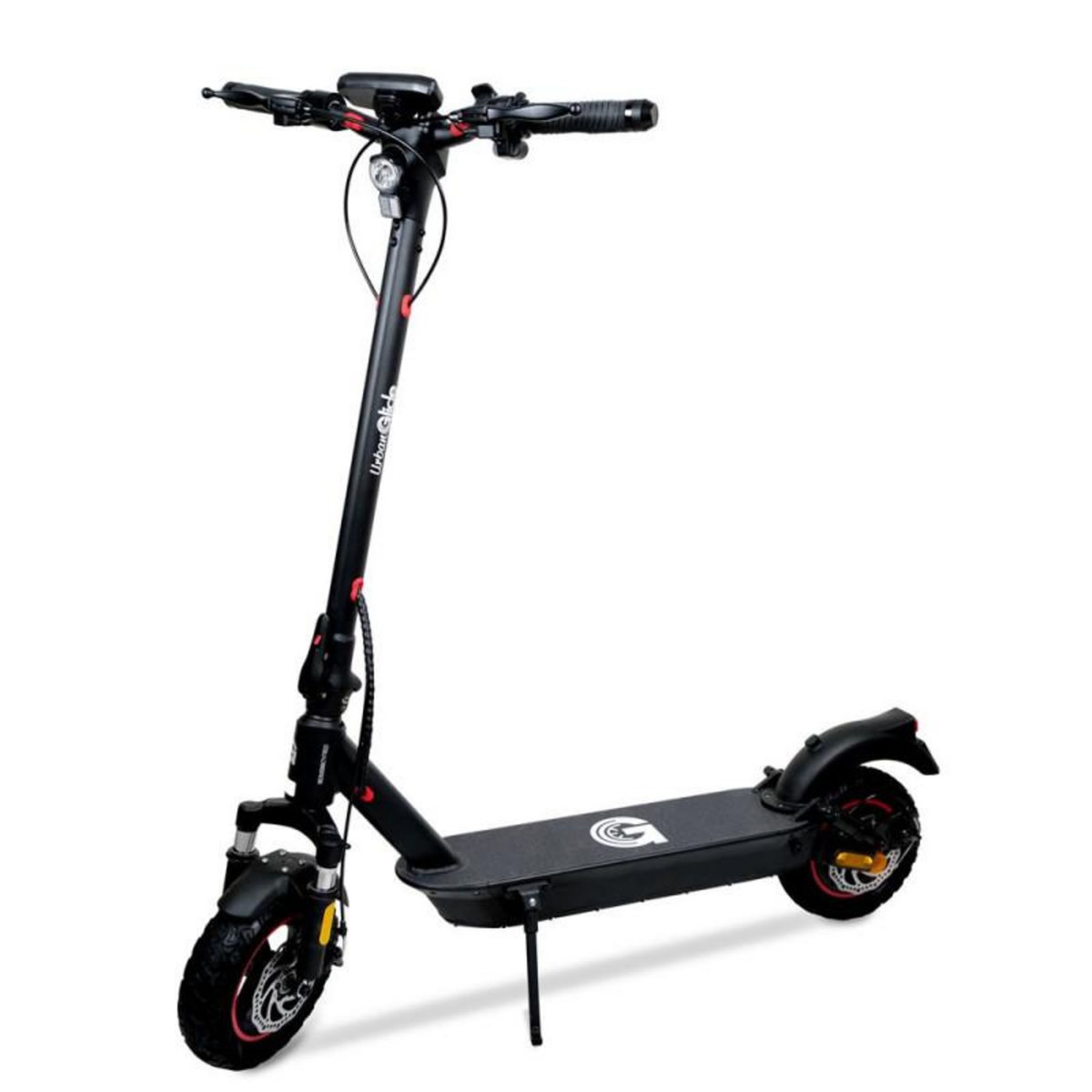 URBANGLIDE Trottinette Électrique Tout-Terrain 500CT – Autonomie 70 km – Batterie 48V 15Ah – 10  Tubeless – Suspensio