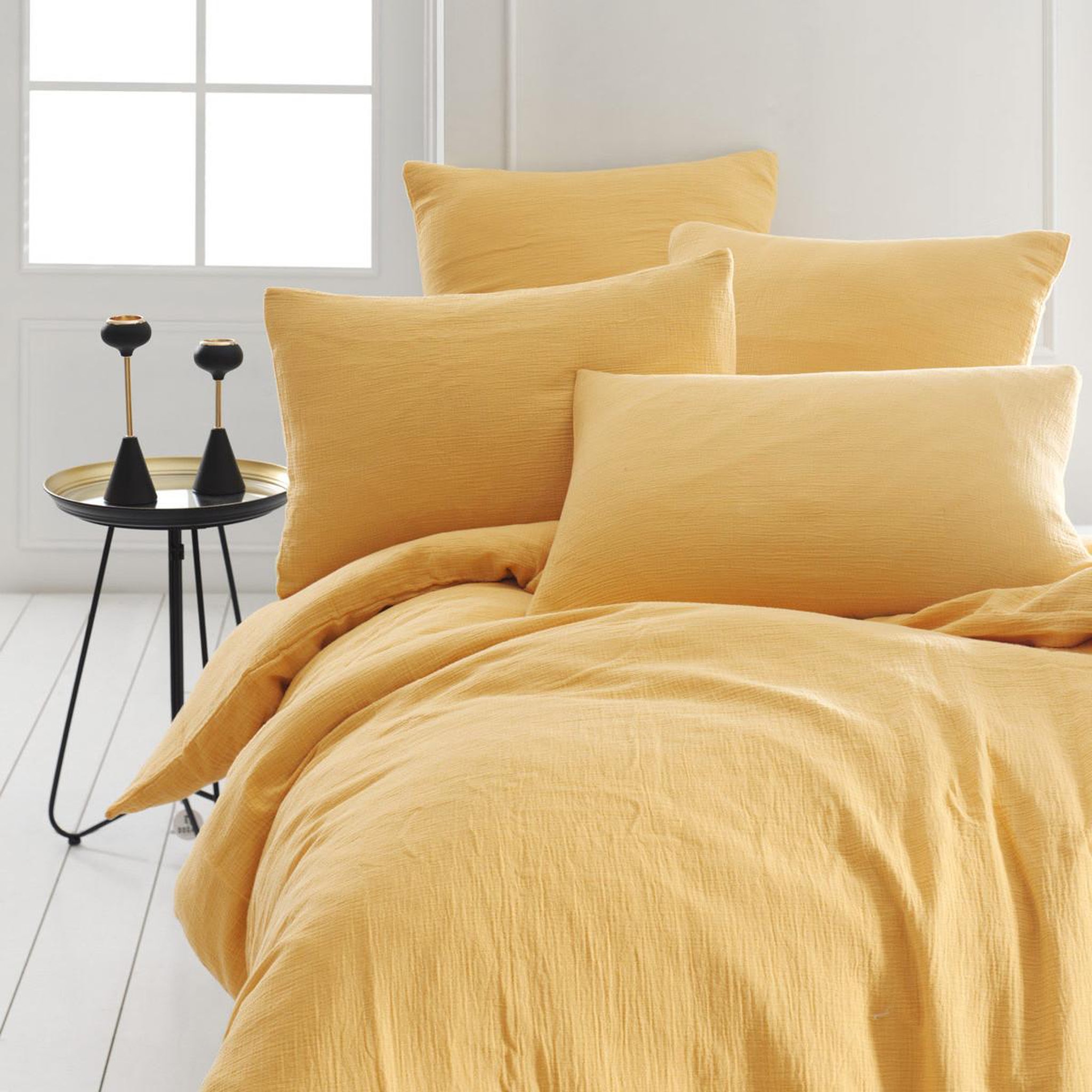 Voir la diapositive 1 : Sensei Maison Housse de couette en gaze de coton LOFT
