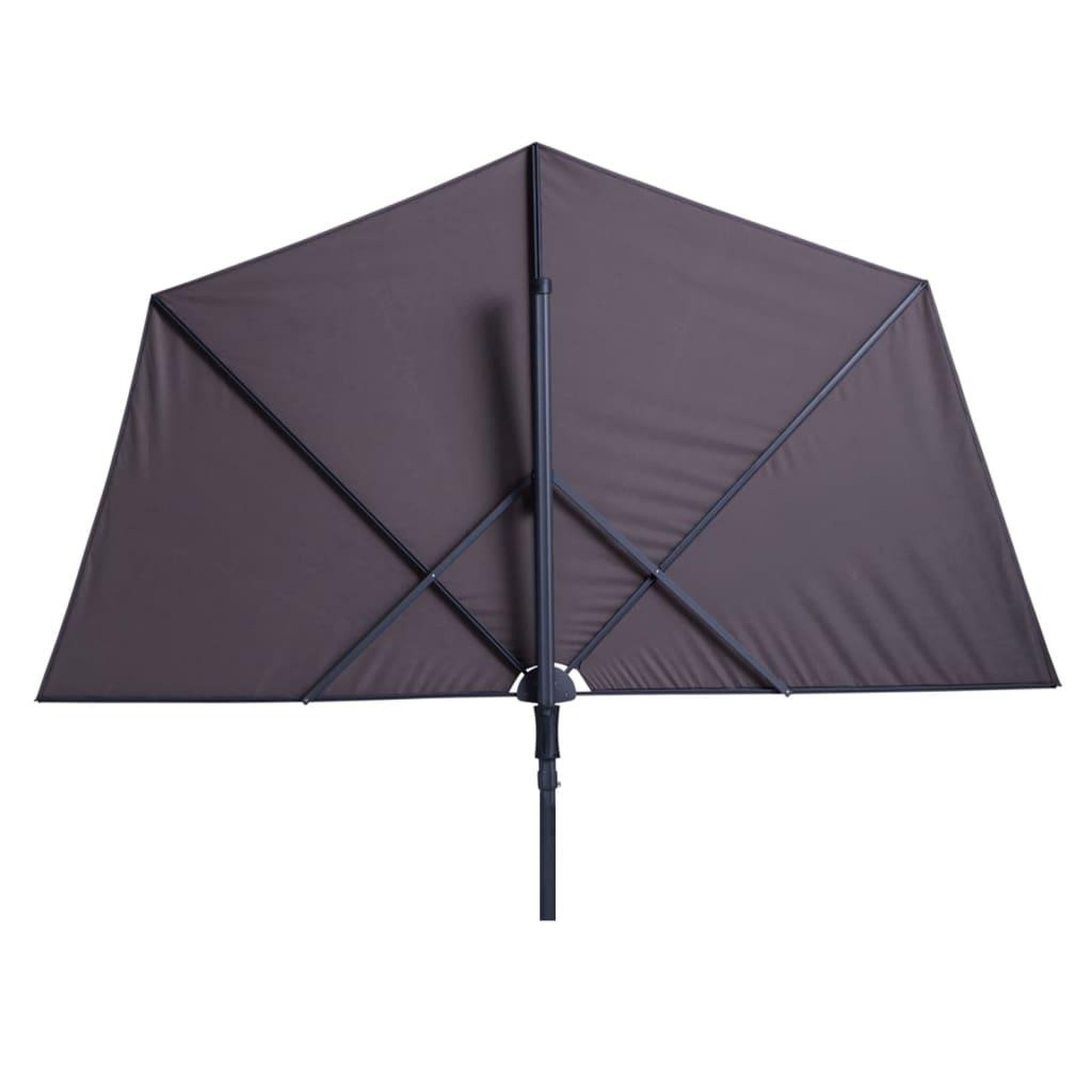 Voir la diapositive 5 : MADISON Madison Parasol de balcon Sun Wave 270 x 150 cm Taupe PAC3P015