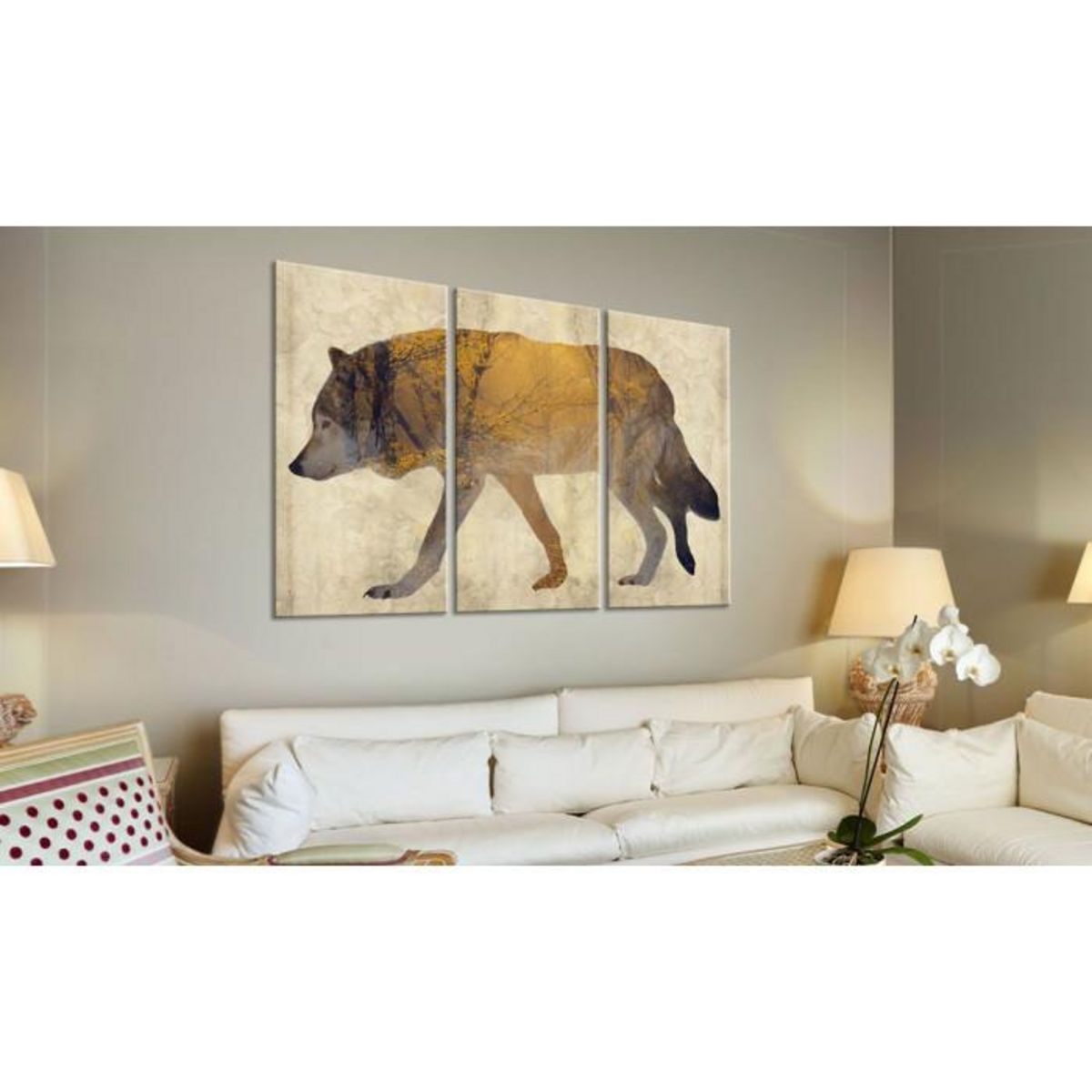 Paris Prix Tableau Imprimé  The Wandering Wolf