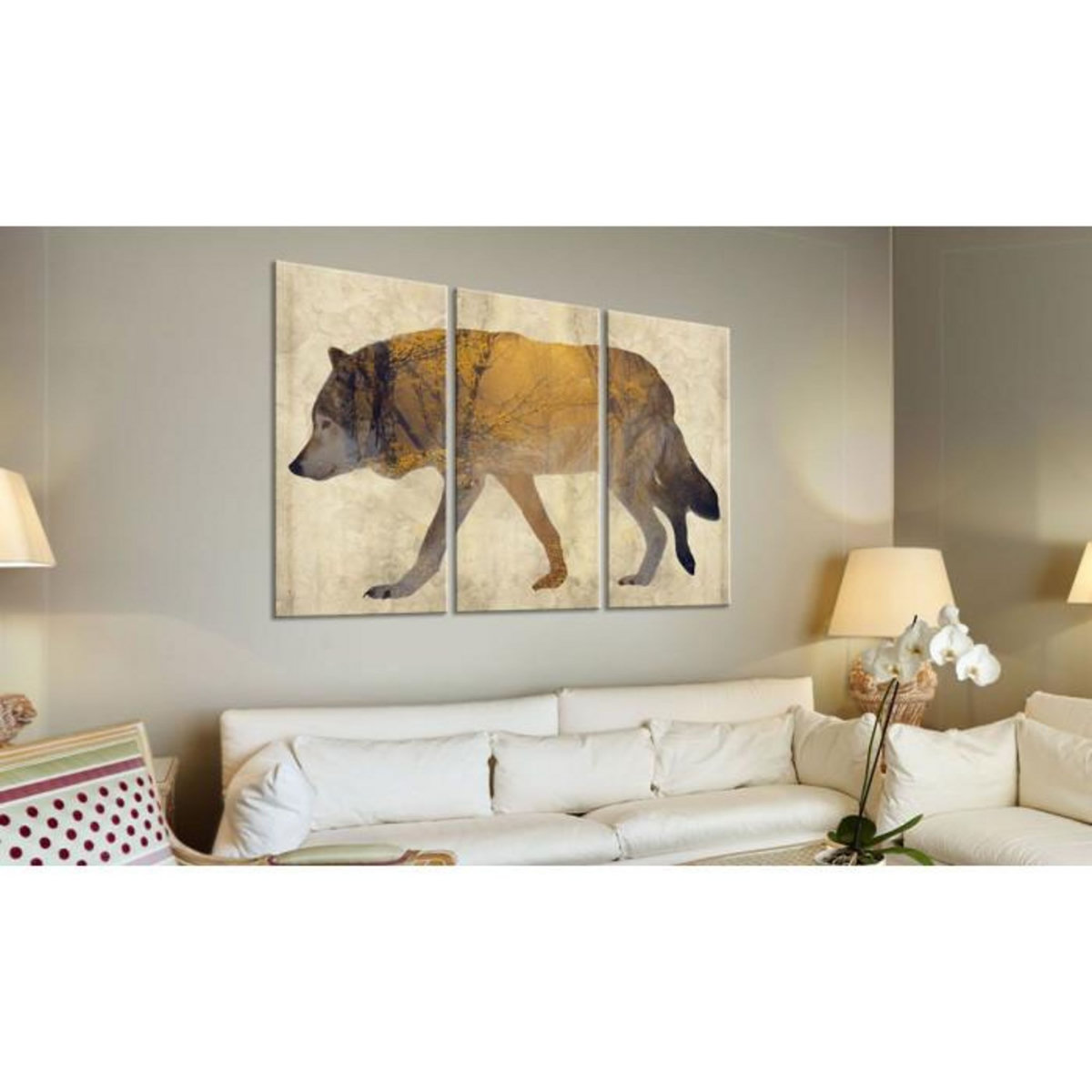 Paris Prix Tableau Imprimé  The Wandering Wolf