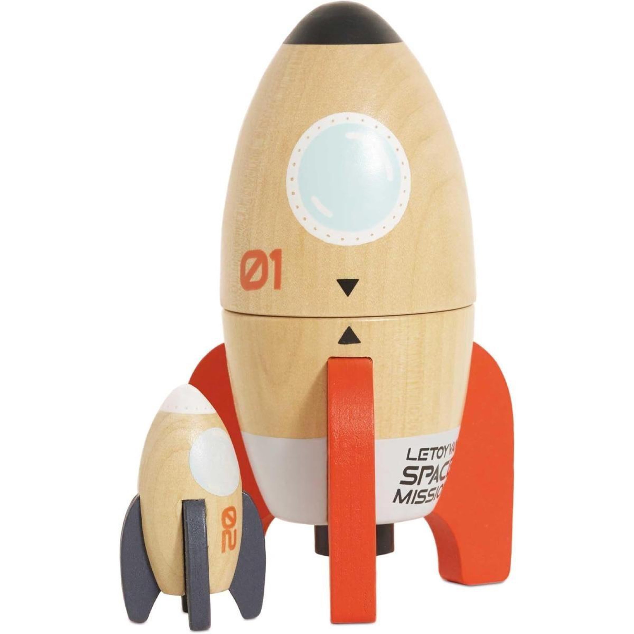 Le Toy Van Duo de fusées de l'espace magnétiques