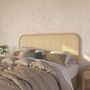 Voir la diapositive 2 : Rendez vous déco Tête de lit 140 cm en rotin naturel - Grace