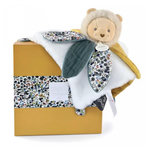 DOUDOU ET COMPAGNIE BOH'AIME - Peluche Lion doudou petale
