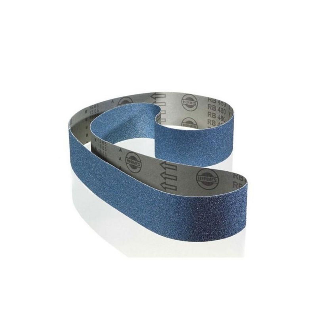 Hermes Boîte de 10 bandes sans fin zirconium RB48024YX 75mmx2m grain 120 HERMES 6066493